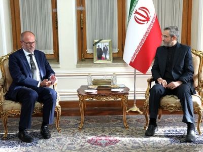 تقدیم رونوشت استوارنامه سفیر جدید دانمارک به سرپرست وزارت امور خارجه
