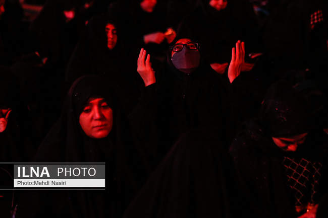 مراسم احیای شب بیست و یکم رمضان در ستاد فرماندهی انتظامی تهران بزرگ