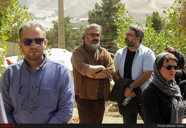 گردهمایی سینماگران بر مزار عباس کیارستمی