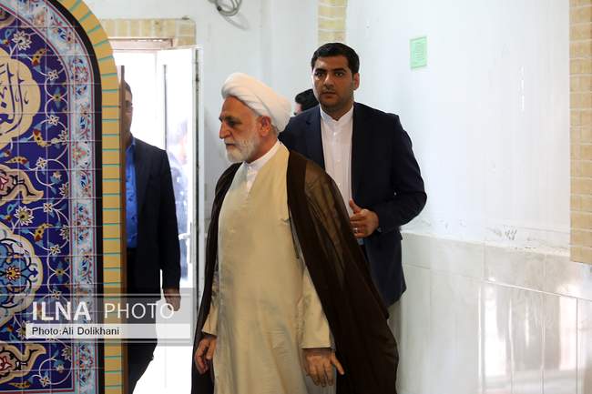 دیدار رئیس قوه قضاییه با جمعی از کارگران هرمزگان