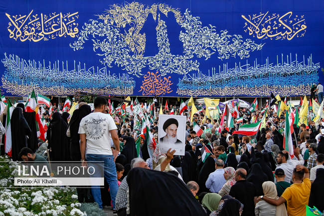 تجمع بزرگ مردمی «ایران؛ ذوالفقار علی» - تهران