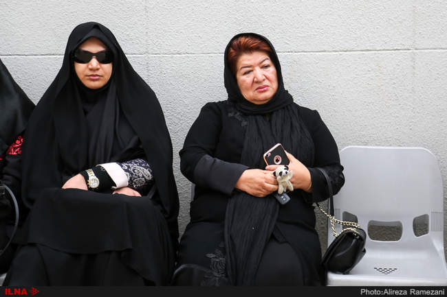 مراسم تشییع پیکر حبیب کاوش