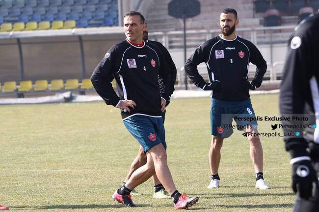 گزارش تصویری از تمرینات پرسپولیس