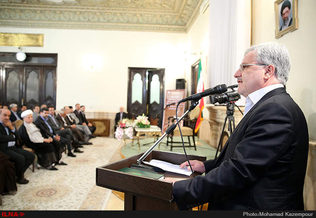 دیدار رئیس، معاونین و جمعی از مدیران سازمان تأمین اجتماعی با آیت الل