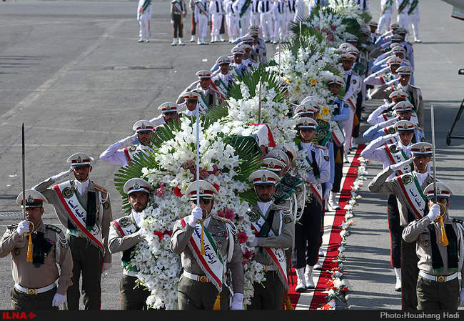 مراسم استقبال از جانباختگان فاجعه منا 