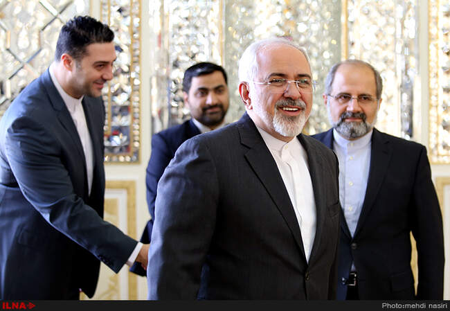 دیدار وزیر امور خارجه اندونزی با محمد جواد ظریف