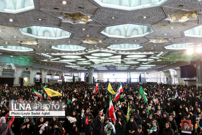 مراسم شیرخوارگان حسینی - تهران