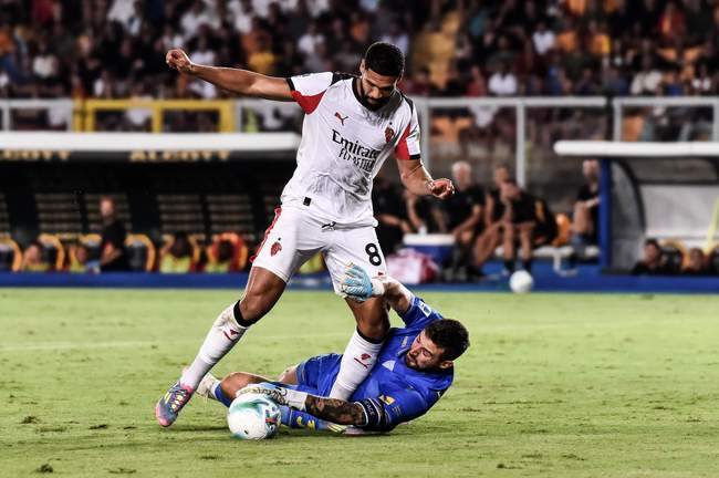 گزارش تصویری دیدار لچه و میلان