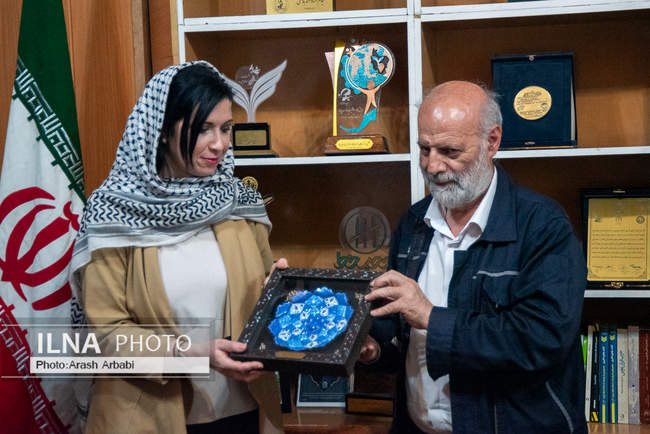 بازدید رئیس موسسه بین الملل کارگران «IWI» از خانه کارگر