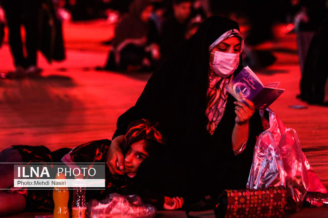 مراسم احیای شب بیست و یکم رمضان در ستاد فرماندهی انتظامی تهران بزرگ