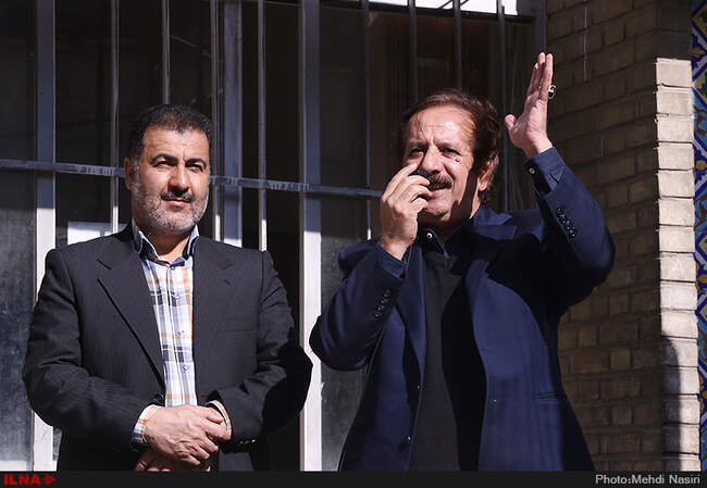 حضور مجید مجیدی در دبیرستان نظام مافی