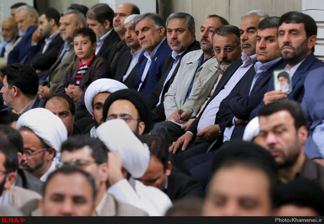 دیدار مسئولان نظام و سفرای کشورهای اسلامی با رهبر انقلاب
