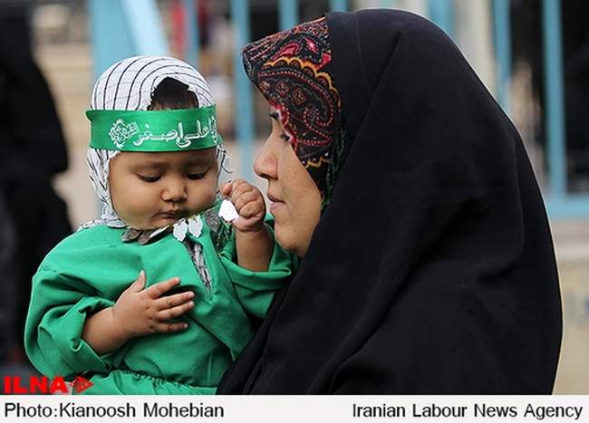 همایش شیرخوارگان حسینی در مصلای تهران