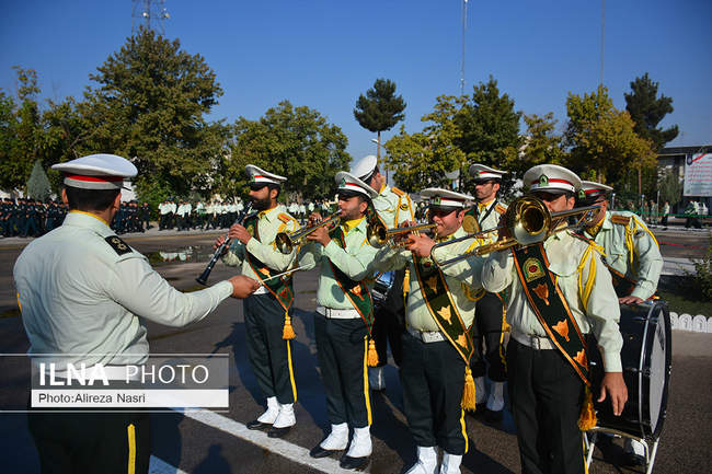 برگزاری صبحگاه مشترک نیروهای مسلح قزوین با حضور معاون پارلمانی رئیس 