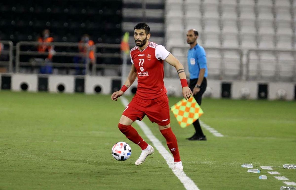 آقایی: در لیگ بازی‌های بهتری برای پرسپولیس انجام می‌دهم