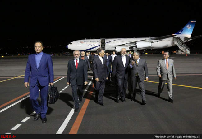 سفرمحمدجواد ظریف وزیر امور خارجه کشورمان به اکوادور