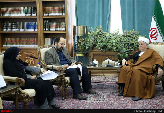 گفتگوی خبرگزاری کار ایران (ایلنا) با آیت الله هاشمی رفسنجانی رییس مجم