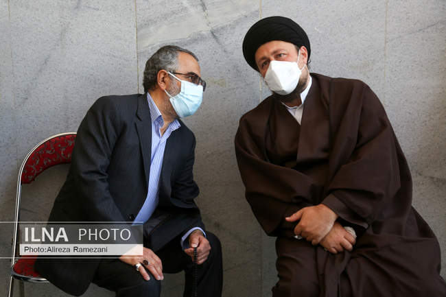 تشییع پیکر سید مرتضی سلطانی طباطبایی