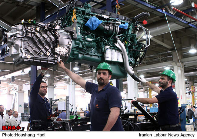 رونمایی و افتتاح خط تولید نسل جدید کامیون های ولوو