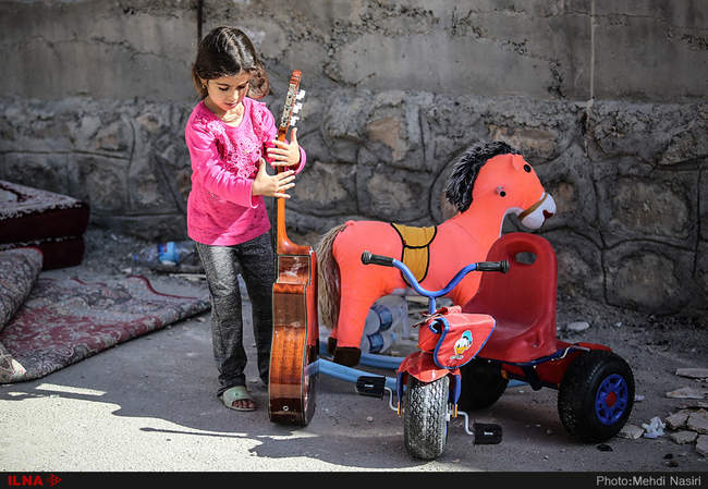 گزارش تصویری از وضعیت ساکنان مسکن مهر در منطقه «سرپل‌ذهاب»