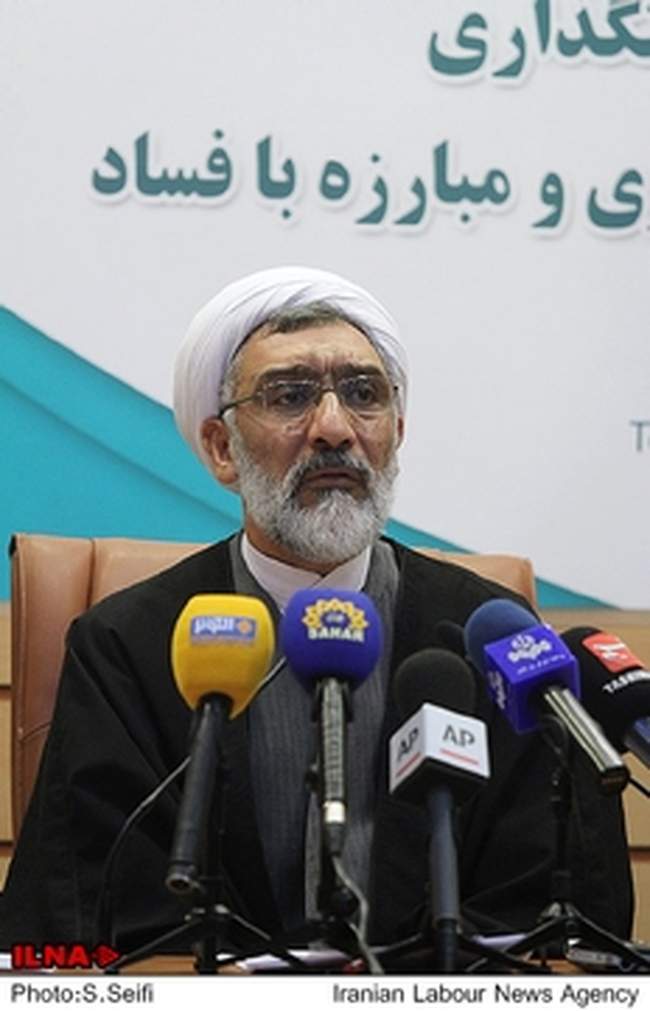 نشست خبری وزیر دادگستری