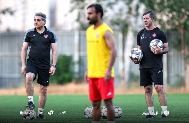 گزارش تصویری تمرین پرنشاط پرسپولیس زیر نظر کادر فنی