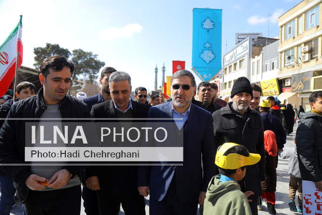 راهپیمایی ۲۲ بهمن استان قم 