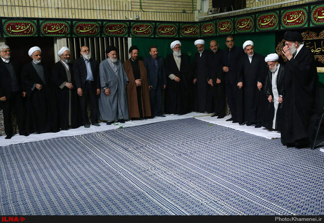 دومین شب عزاداری فاطمیه ۱۴۳۸ در حسینیه امام خمینی