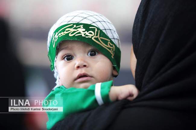  مراسم شیرخوارگان حسینی در شهر سودرجان