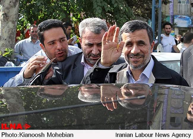 مراسم ختم پدر حیدر مصلحی وزیر اسبق اطلاعات