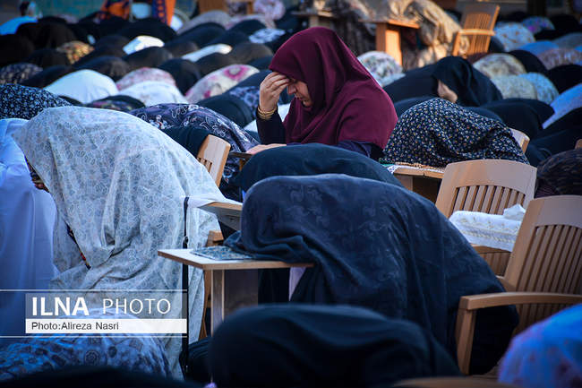 برگزاری نماز باشکوه عید سعید قربان در قزوین