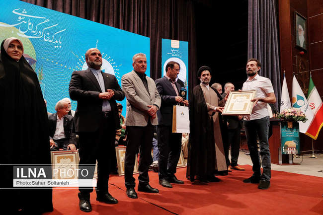 آئین نکوداشت نامداران فرهنگ و هنر قزوین