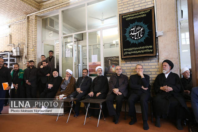مراسم عزاداری آیات عظام صافی گلپایگانی ، شهرستانی و  علوی بروجردی با 