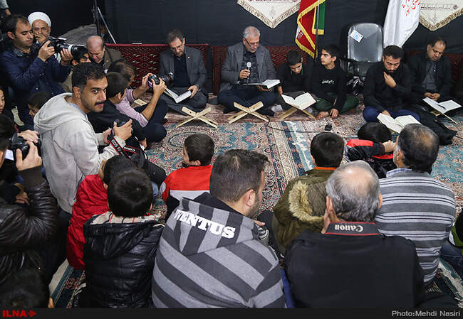 مراسم اربعین حسینی درمرکز بهزیستی اردیخانی