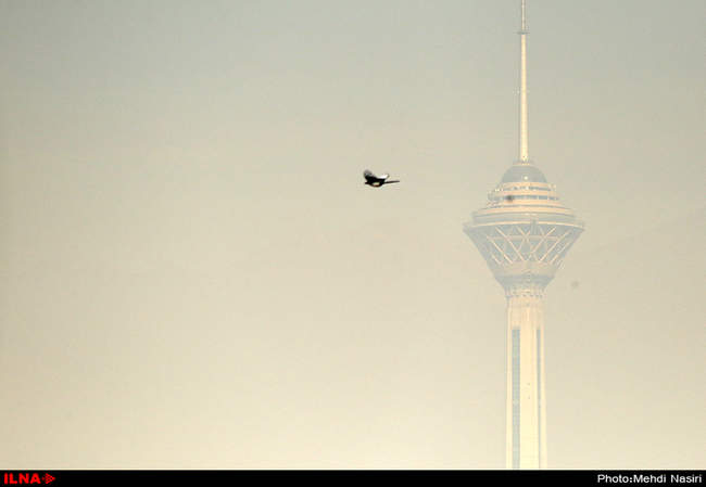 آلودگی امروز هوای تهران