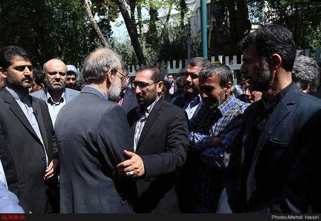 مراسم تشییع پیکر حسین زاده نماینده منتخب مراغه