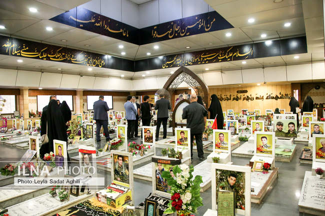 ادای احترام امیرعبداللهیان به شهدای مقاومت در بیروت