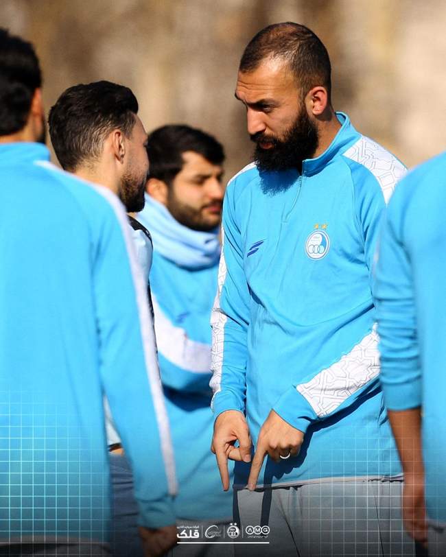 گزارش تصویری تمرین استقلال: رضاییان و جلالی برگشتند