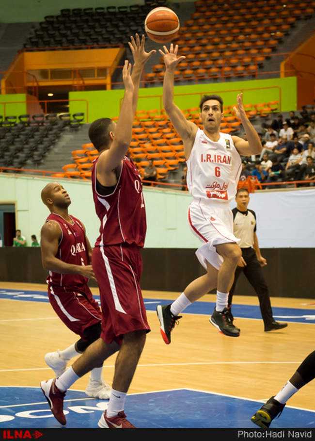 مسابقات بسکتبال آسیا چلنچ /ایران - قطر
