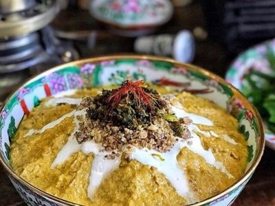 آشنایی با بزقرمه غذای محلی کرمان
