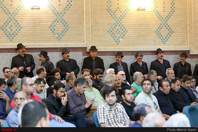 مراسم ختم ناصر ملک مطیعی