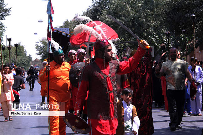 نمایش تعزیه روز عاشورا در شیراز