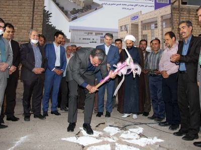 ۷۰ درصد مدارس کاشان خیرساز است/ برگزاری آیین کلنگ زنی مدرسه خیرساز در راوند