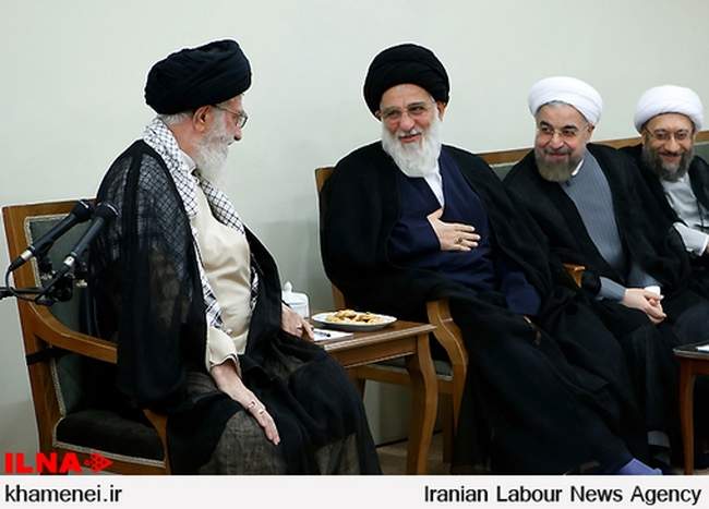 اعضای مجلس خبرگان رهبری صبح امروز با رهبر انقلاب اسلامی دیدار کردند