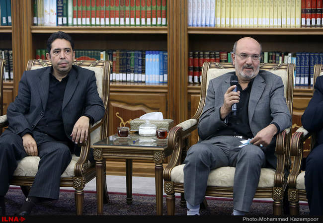 دیدار اعضای دفتر سیاسی حزب اسلامی کار با آیت‌الله هاشمی رفسنجانی