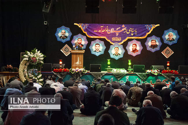 مراسم گرامیداشت شهدای کنسولگری ایران در دمشق