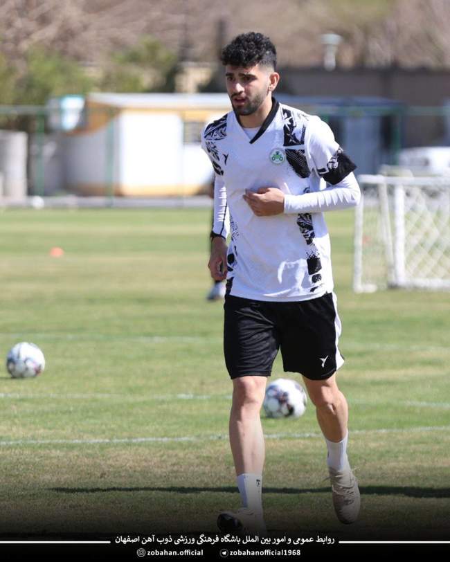 گزارش تصویری تمرین ذوب‌آهن اصفهان