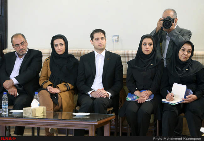 دیدار  اعضای سومین اجلاس بین‌المللی «تعامل هوشمند بازارهای پولی و س�