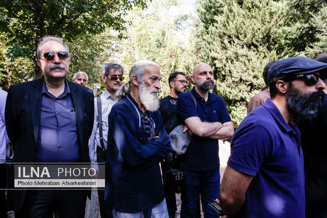 تشییع پیکر مرحوم بهمن رجبی