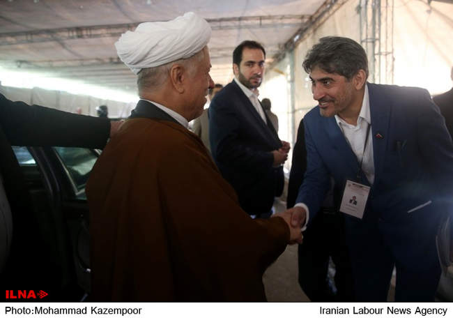 حضور آیت‌الله هاشمی درششمین کنفرانس بین‌المللی هپاتیت تهران